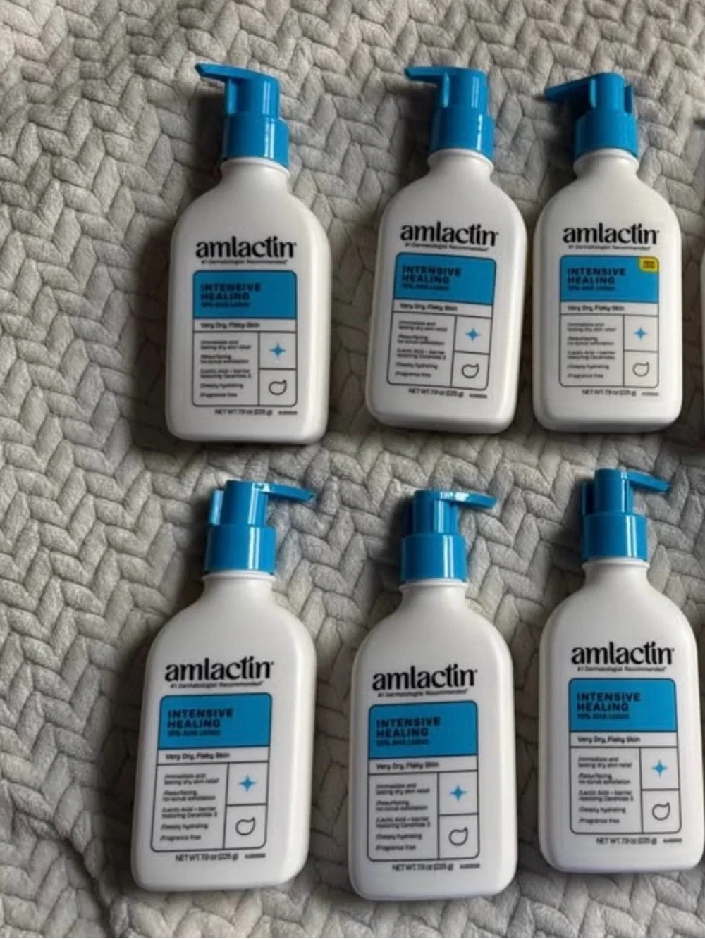 Amlactin Intensive Healing Moisturizing Lotion - White & Blue